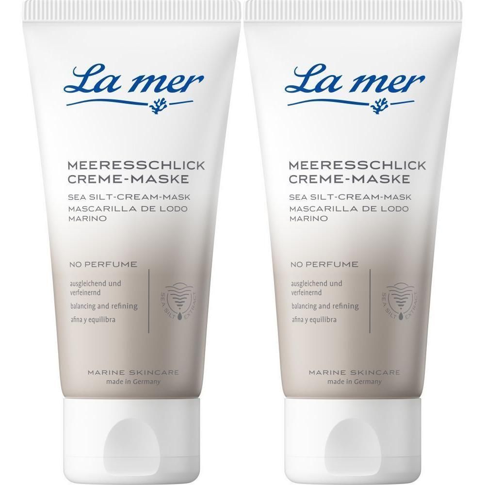 LA MER Meeresschlick-Creme-Maske o.Parfum 2x 2x50 ml Gesichtsmaske