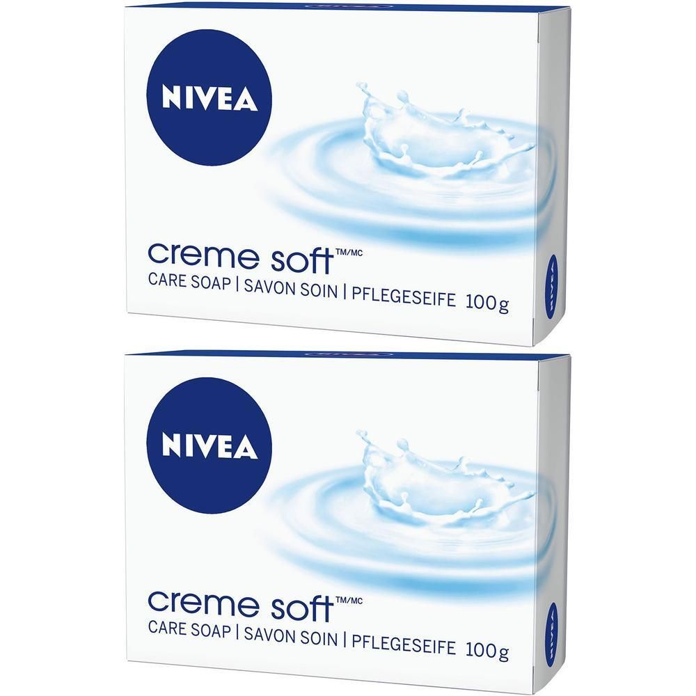 Nivea Seife Creme soft 2x 2x100 g