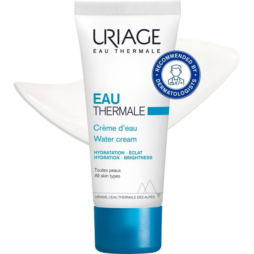 Uriage Eau Thermale Water Cream Tube mit Siegel: Empfohlen von Dermatologen.