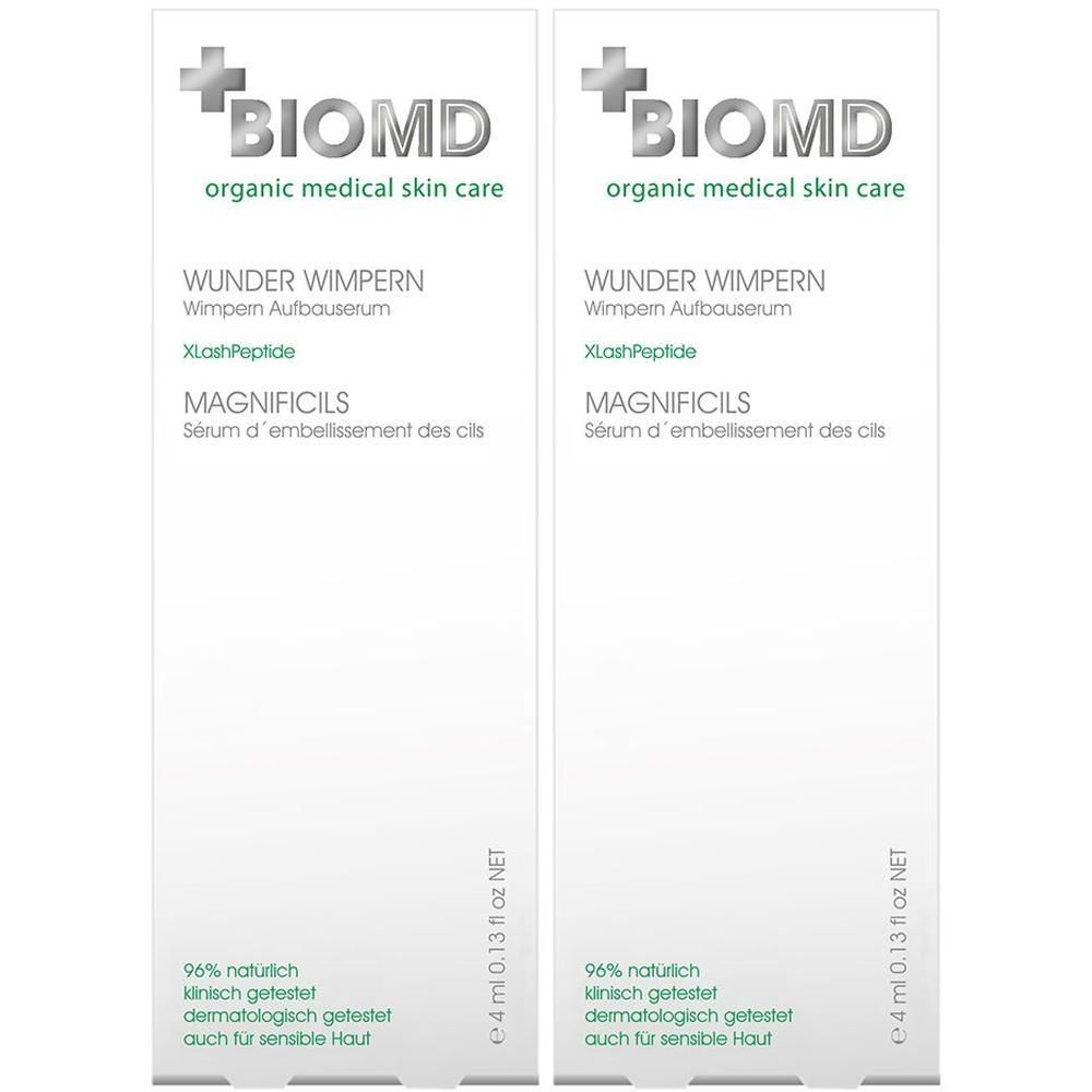 BioMD Wunder Wimpern Aufbauserum 2x 2x4 ml Konzentrat