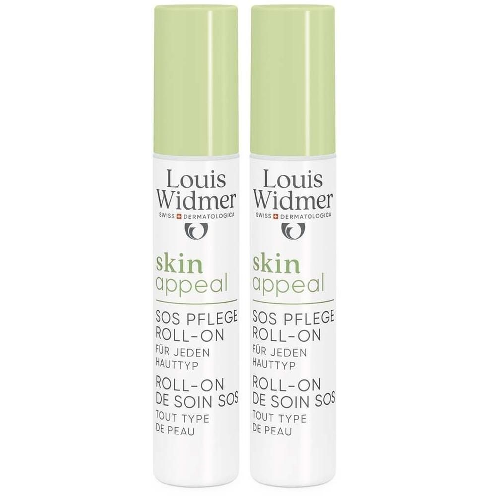 Widmer Skin Appeal SOS Pflege Roll-on o.P. 2x 2x10 ml Stifte