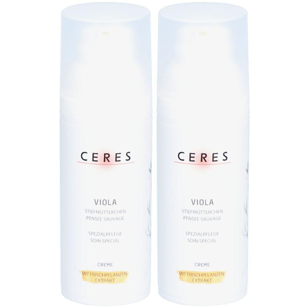 Ceres Viola Spezialpflege Creme 2x 2x50 ml