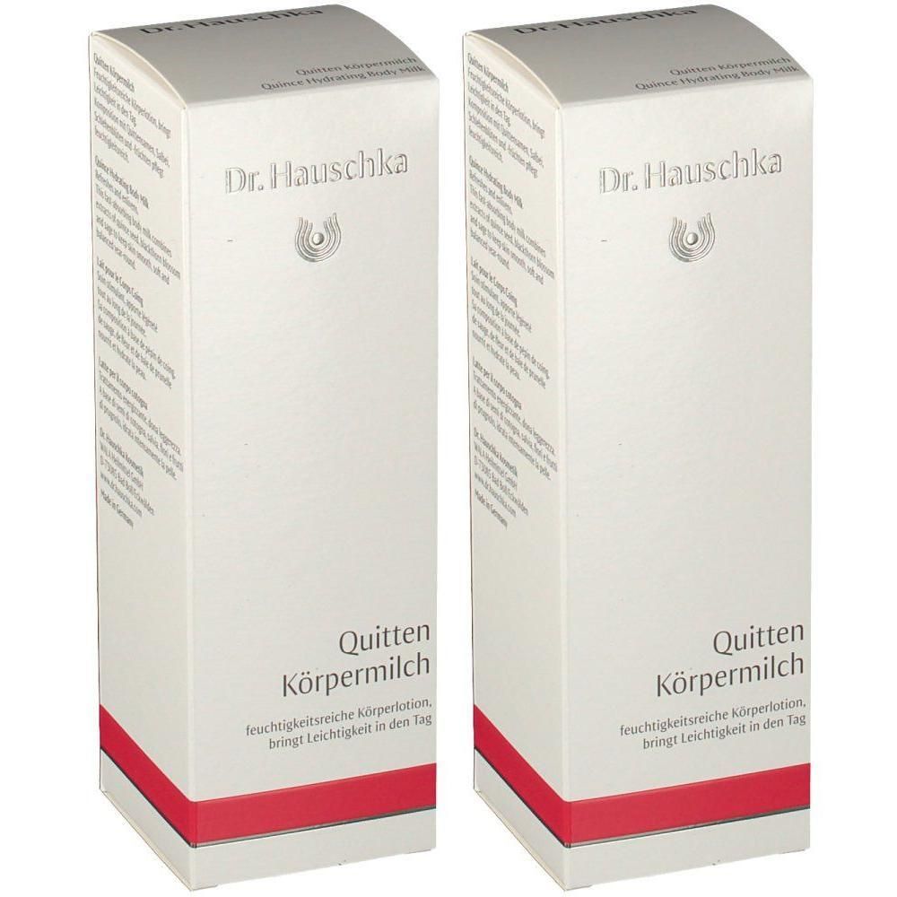 Dr.hauschka Quitten Körpermilch 2x 2x145 ml Milch