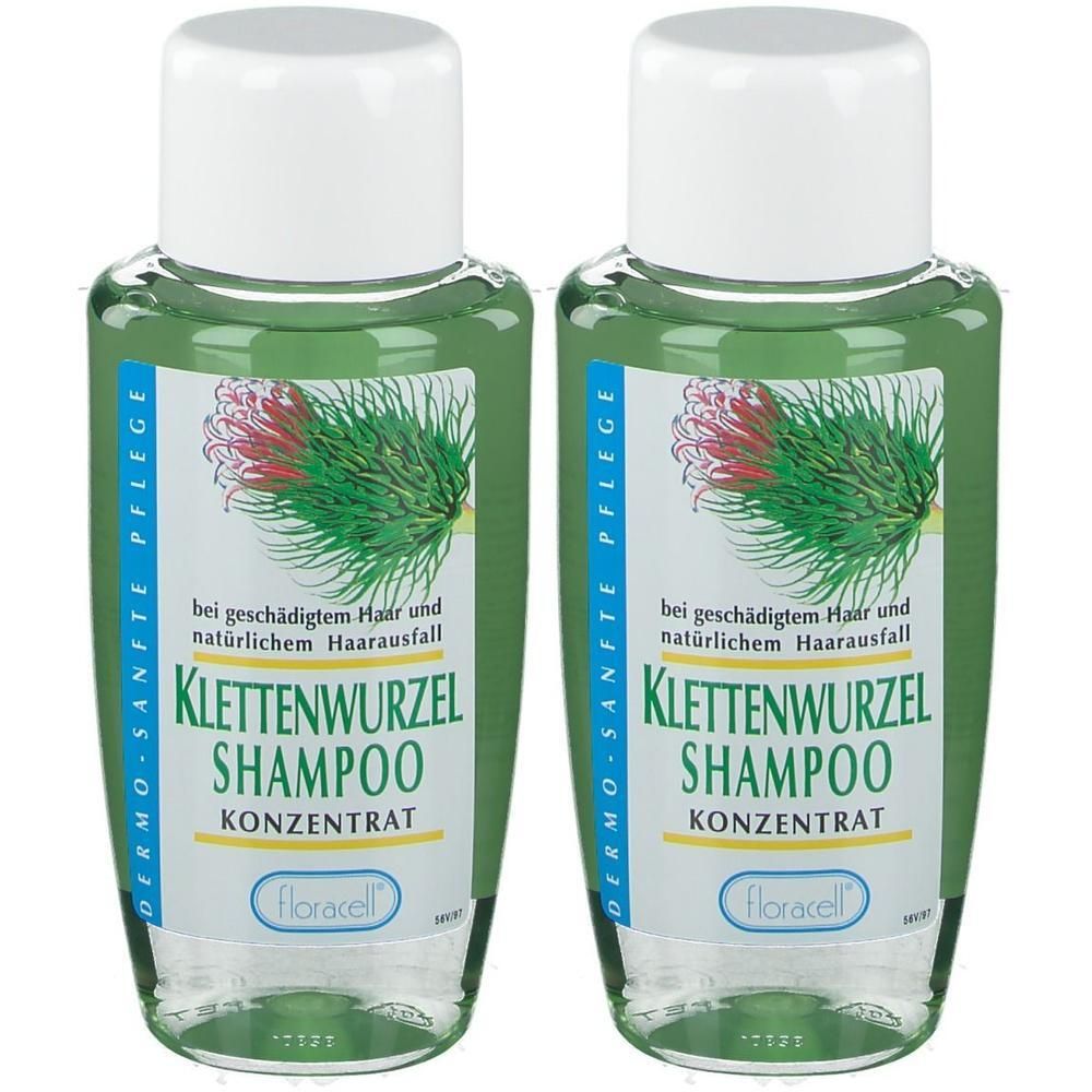 Klettenwurzel Shampoo floracell 2x 2x200 ml