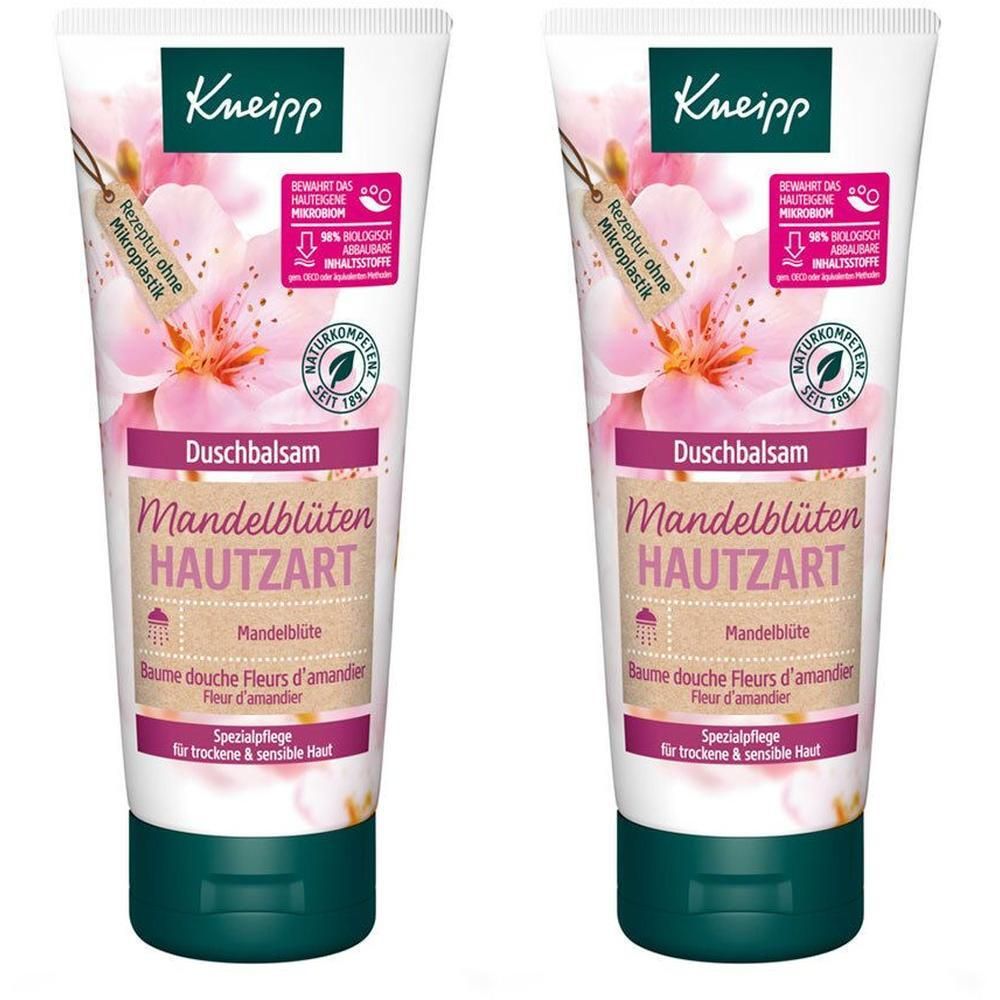 Kneipp Duschbalsam Mandelblüten hautzart 2x 2x200 ml Balsam