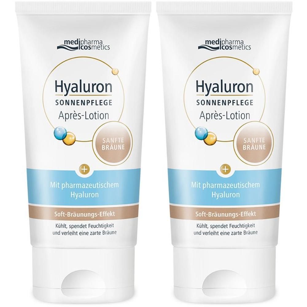 Hyaluron Sonnenpflege Apres Lotion sanfte Bräune 2x 2x150 ml