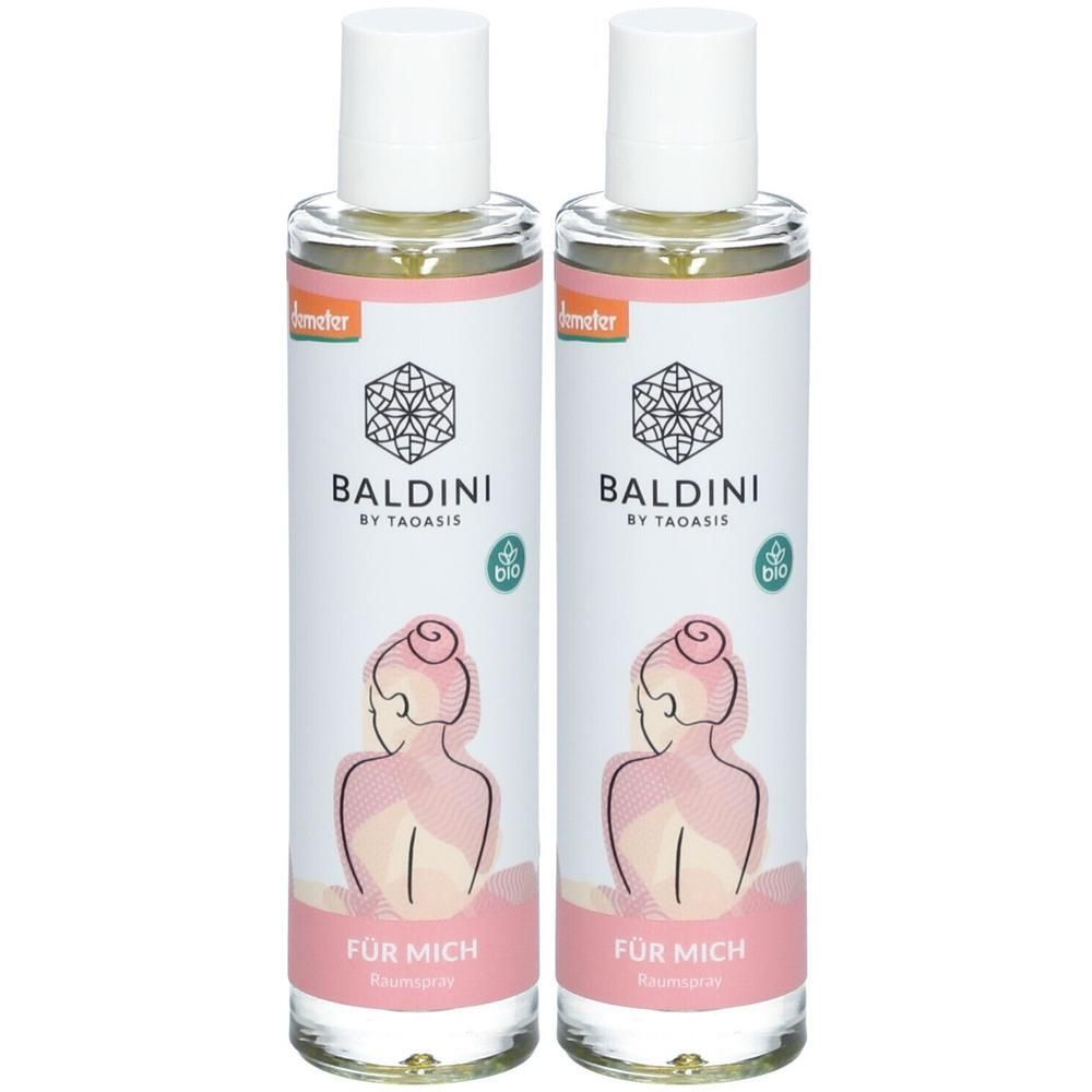 Baldini Für mich Raumspray Bio/demeter 2x 2x50 ml Spray
