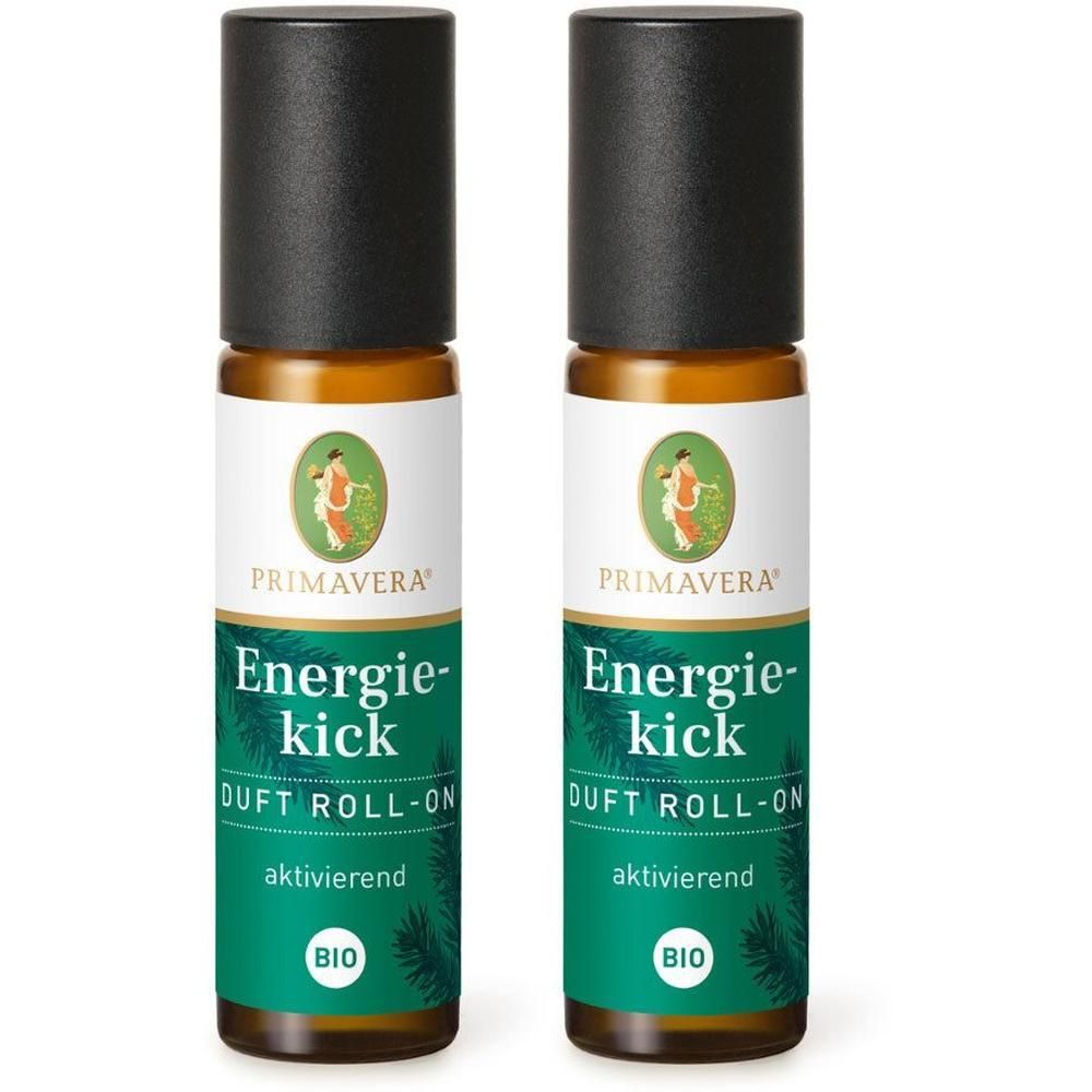 Energiekick Duft Roll-on Bio 2x 2x10 ml Emulsion
