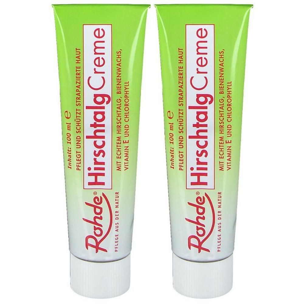 Rohde Hirschtalgcreme Tube 2x 2x100 ml
