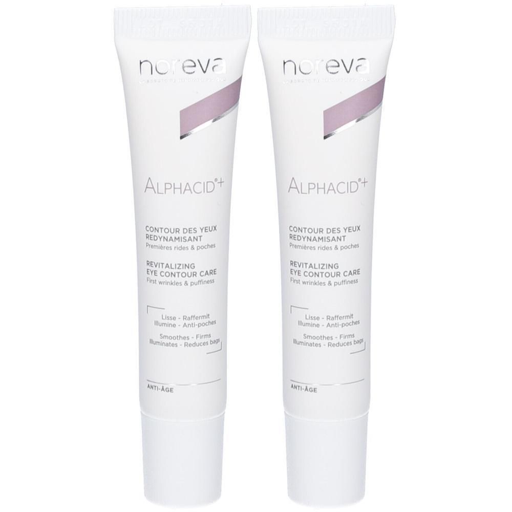 Noreva Alphacid+ Augenkonturgel 2x 2x15 ml Creme