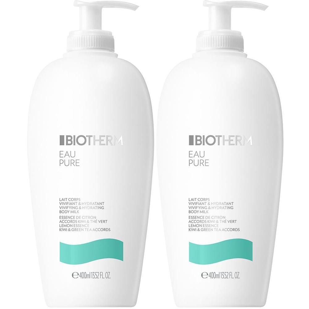 Biotherm Eau Pure Body Milk 2x 2x400 ml Milch