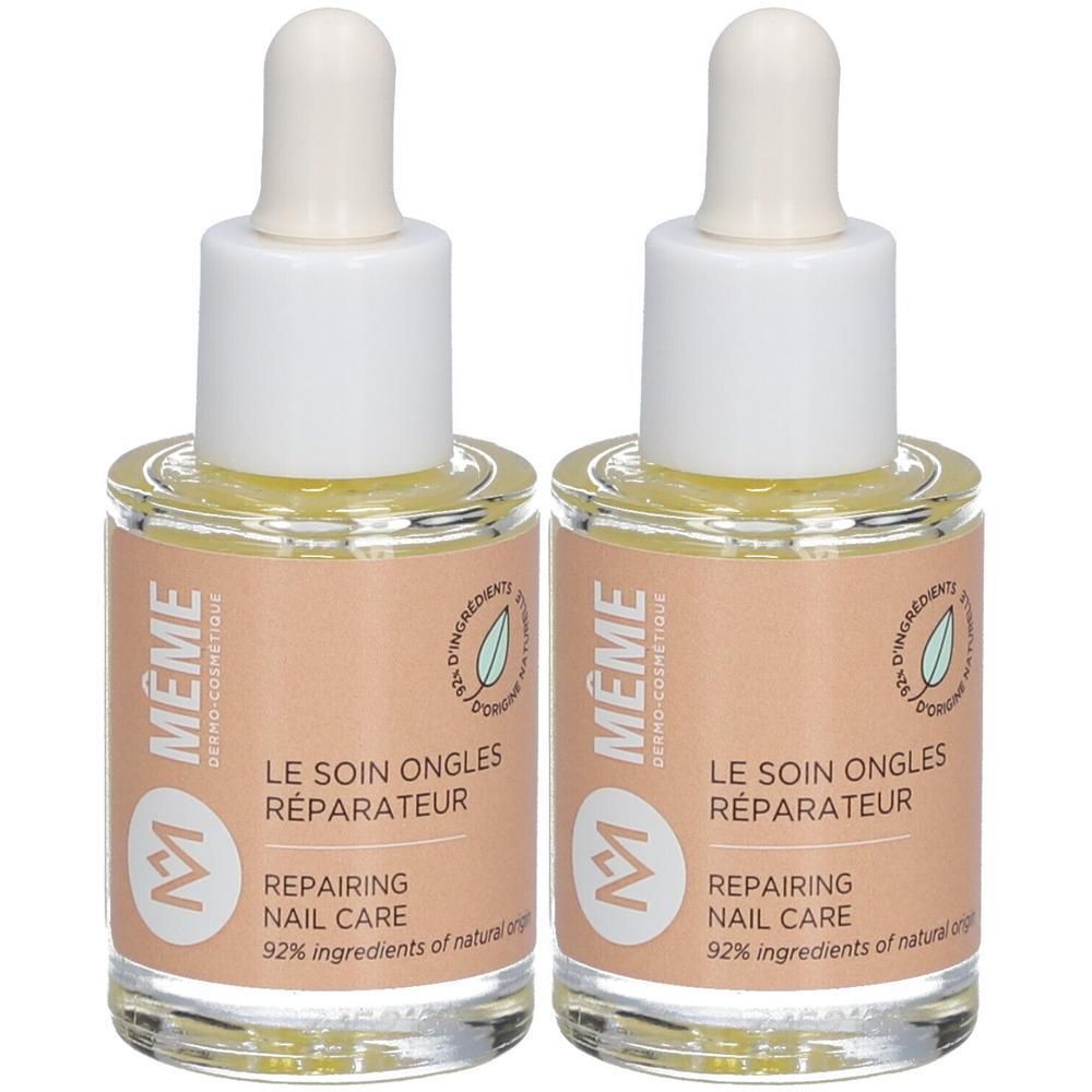 Meme reparierende Nagelpflege 2x 2x9 ml