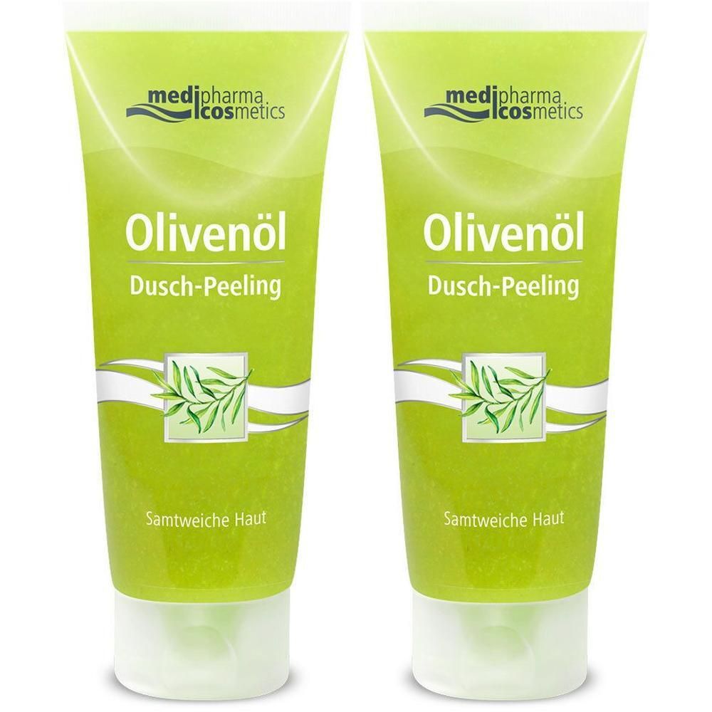 Olivenöl DUSCH-Peeling 2x 2x100 ml Flüssigkeit