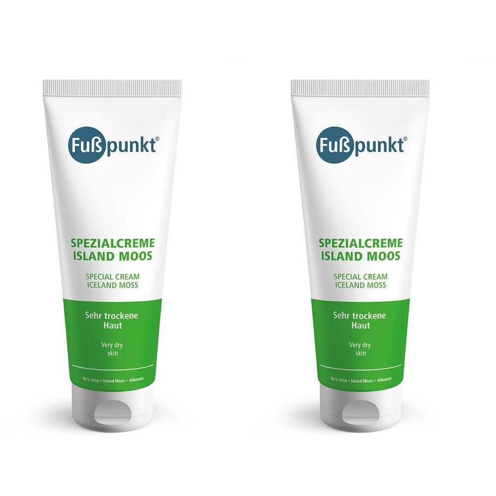 Fusspunkt Spezial Island Moos Creme 2x 2x125 ml