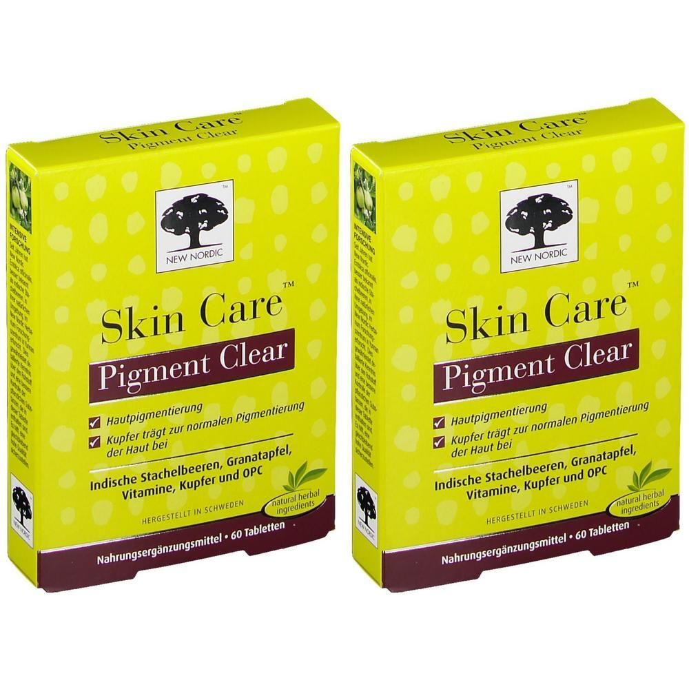 Skin-Care Pigment Clear Tabletten 2x 2x60 St