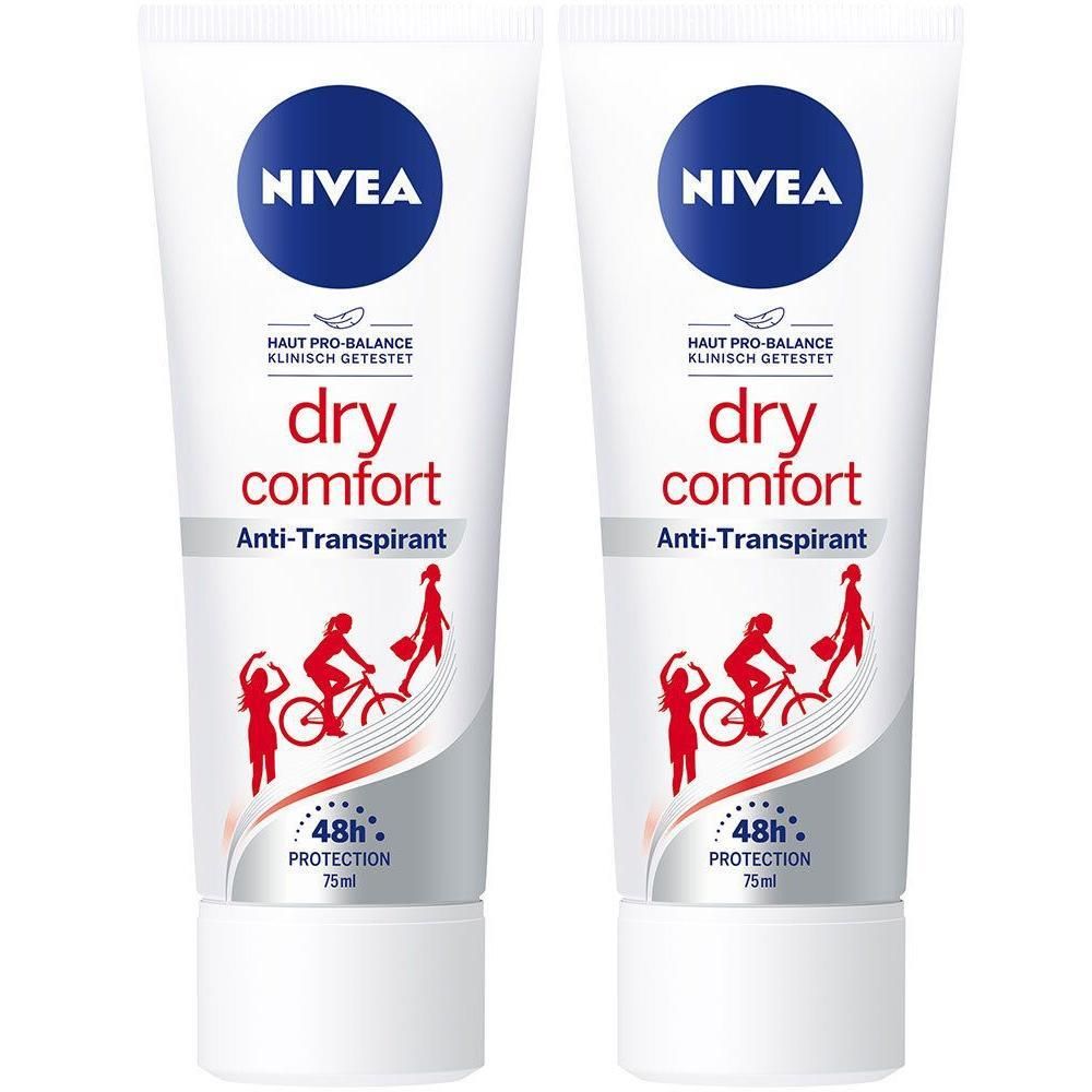 Nivea DEO Creme dry comfort 2x 2x75 ml