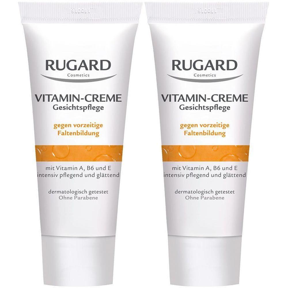 Rugard Vitamin Creme Gesichtspflege Tube 2x 2x8 ml