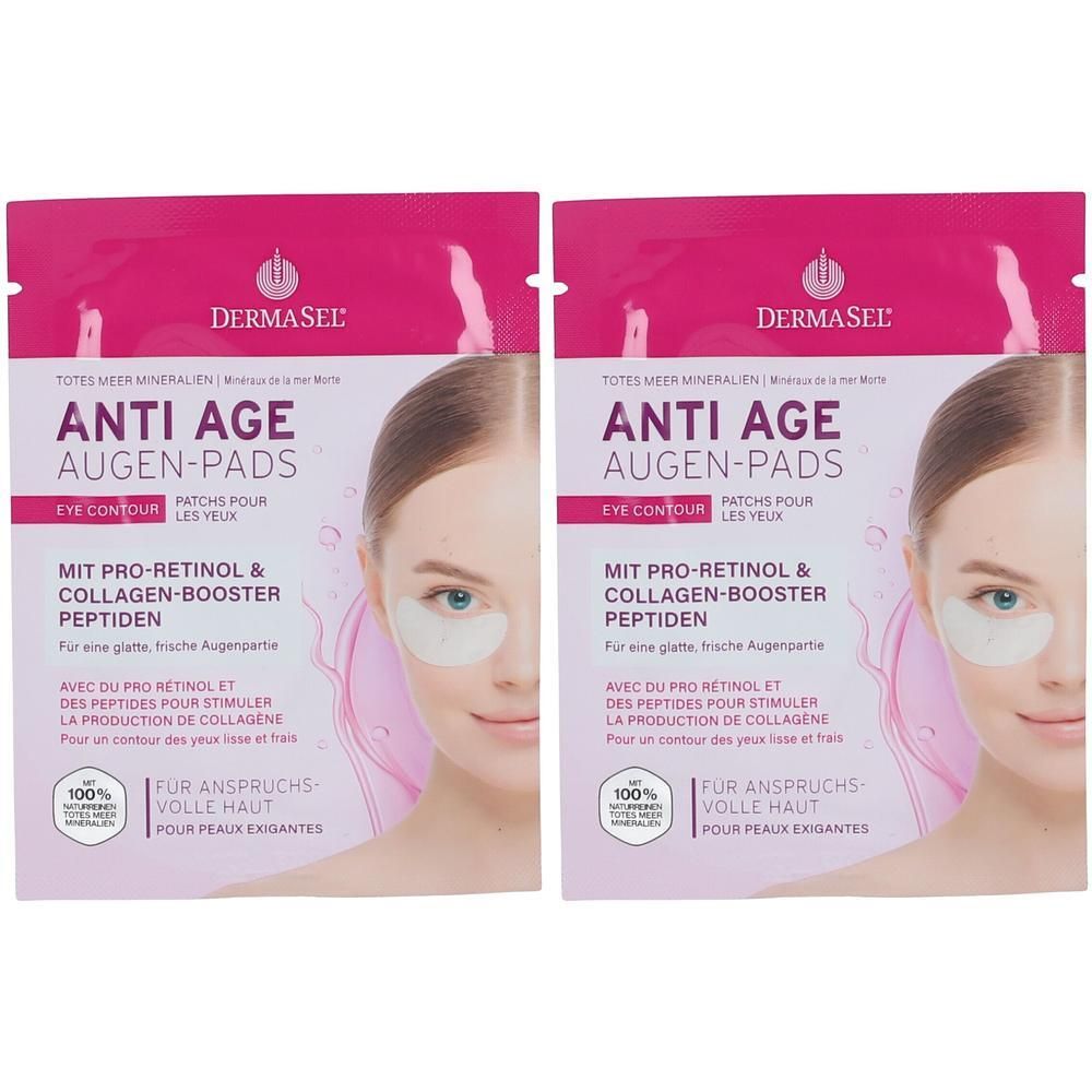 Dermasel Totes Meer Anti-Age Augen-Pads 2x 2x1 St