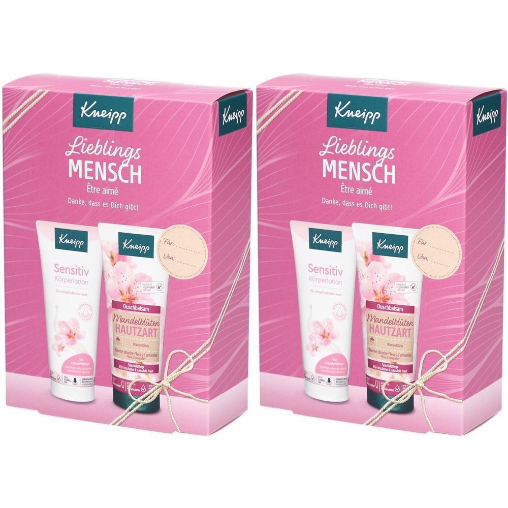 Kneipp Geschenkset Lieblings Mensch 2x 2x2x200 ml