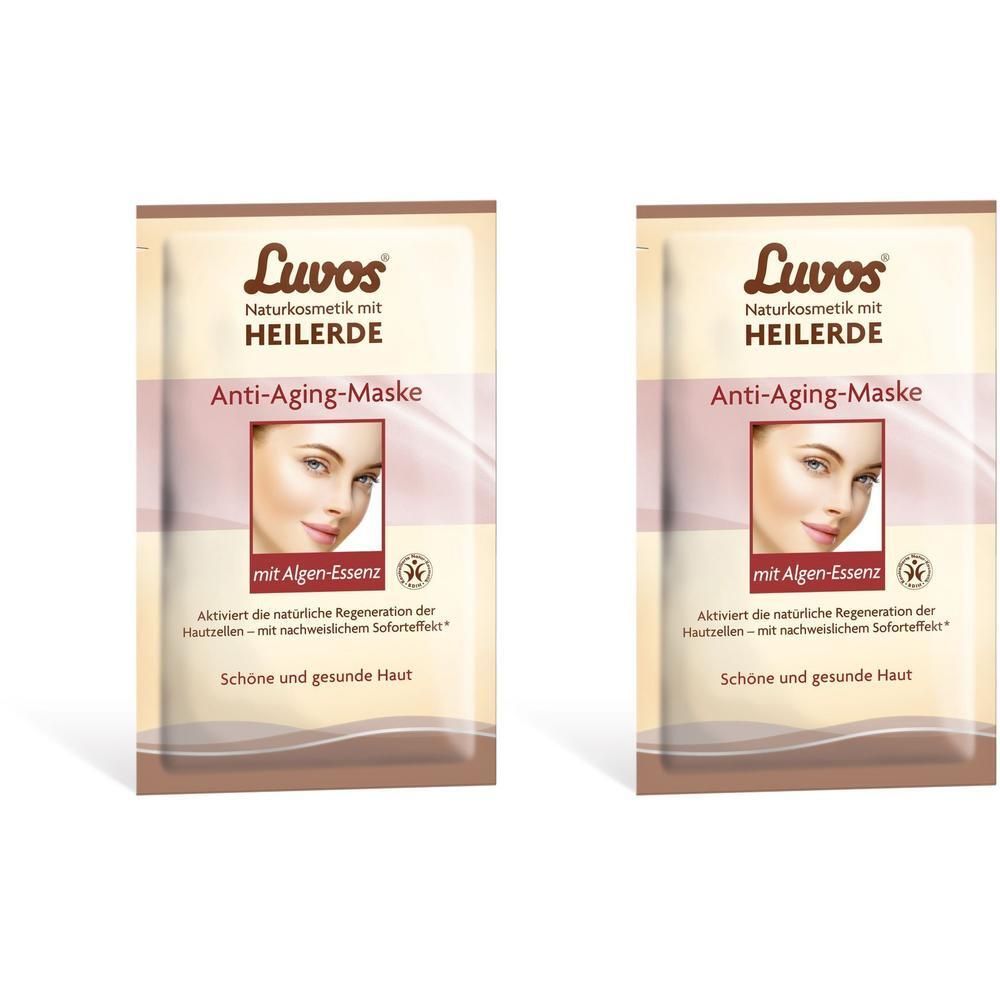 Luvos Crememaske Anti-Aging gebrauchsfert. 2x 2x2x7,5 ml Gesichtsmaske