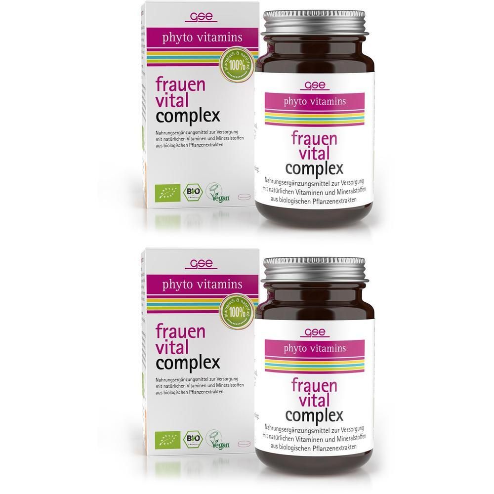 GSE Frauen Vital Complex Bio Tabletten 2x 2x60 St