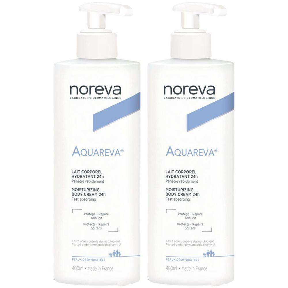Noreva Aquareva Körpermilch 2x 2x400 ml Milch