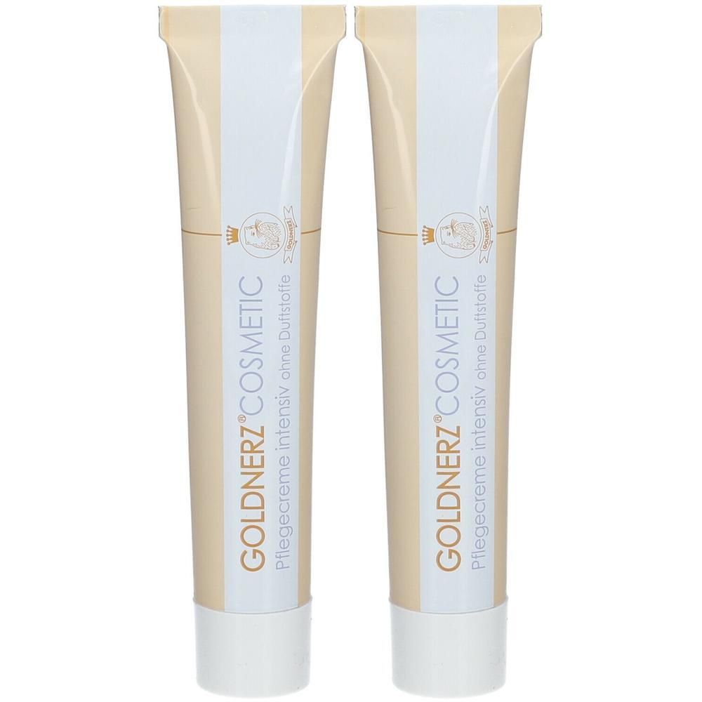 Goldnerz Pflegecreme intensiv ohne Duftstoff 2x 2x50 g Creme