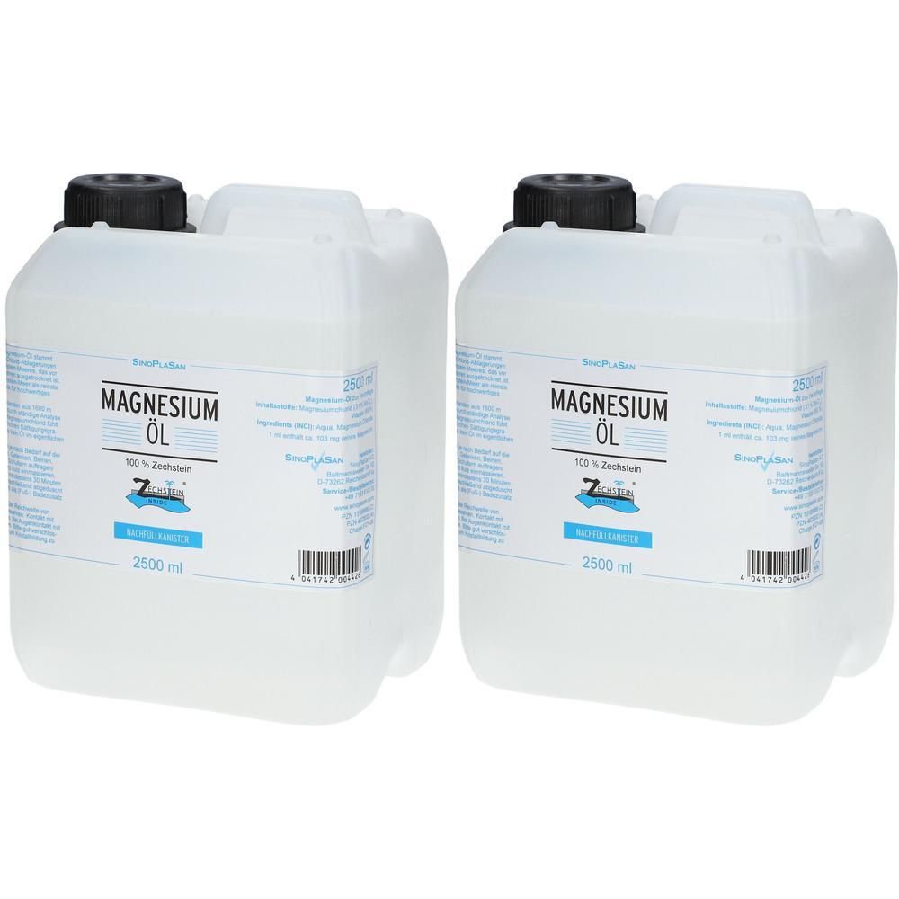 Magnesiumöl 100% Zechstein 2x 2x2500 ml Flüssigkeit