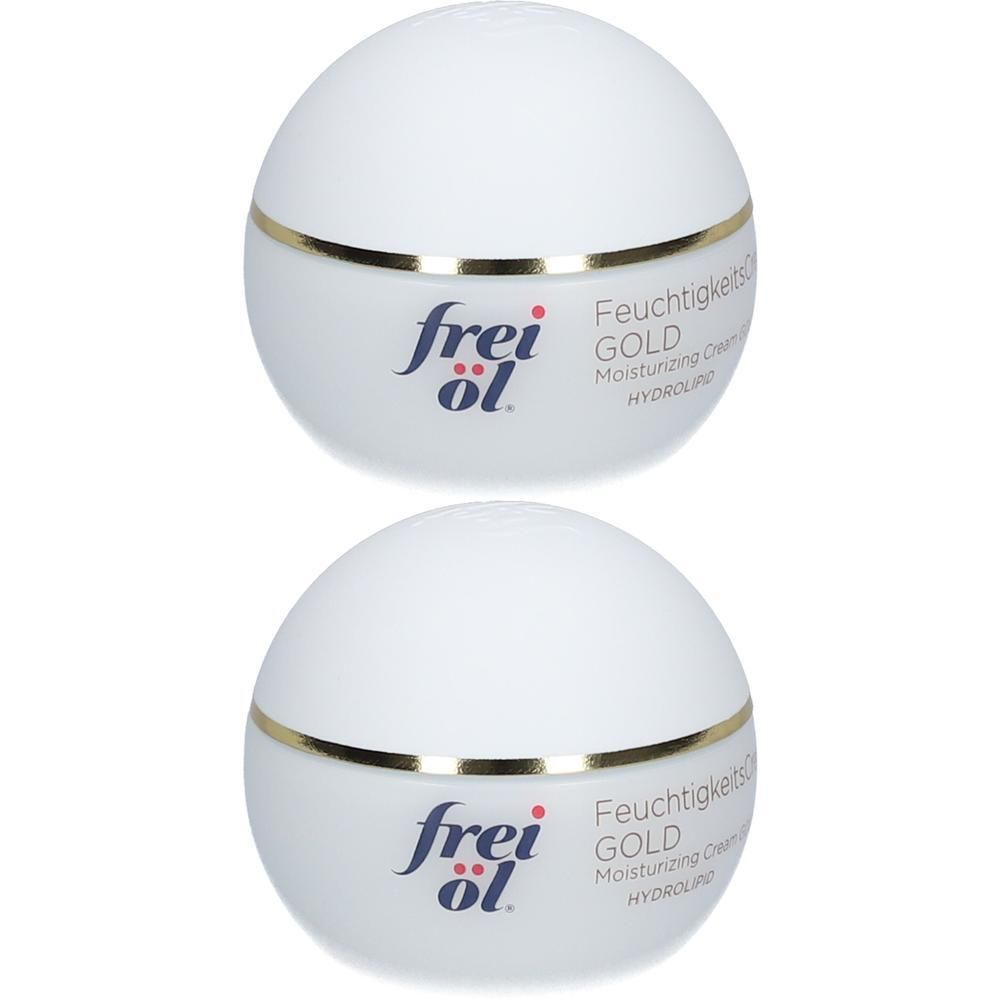 Frei ÖL Hydrolipid FeuchtigkeitsCreme gold 2x 2x50 ml Creme
