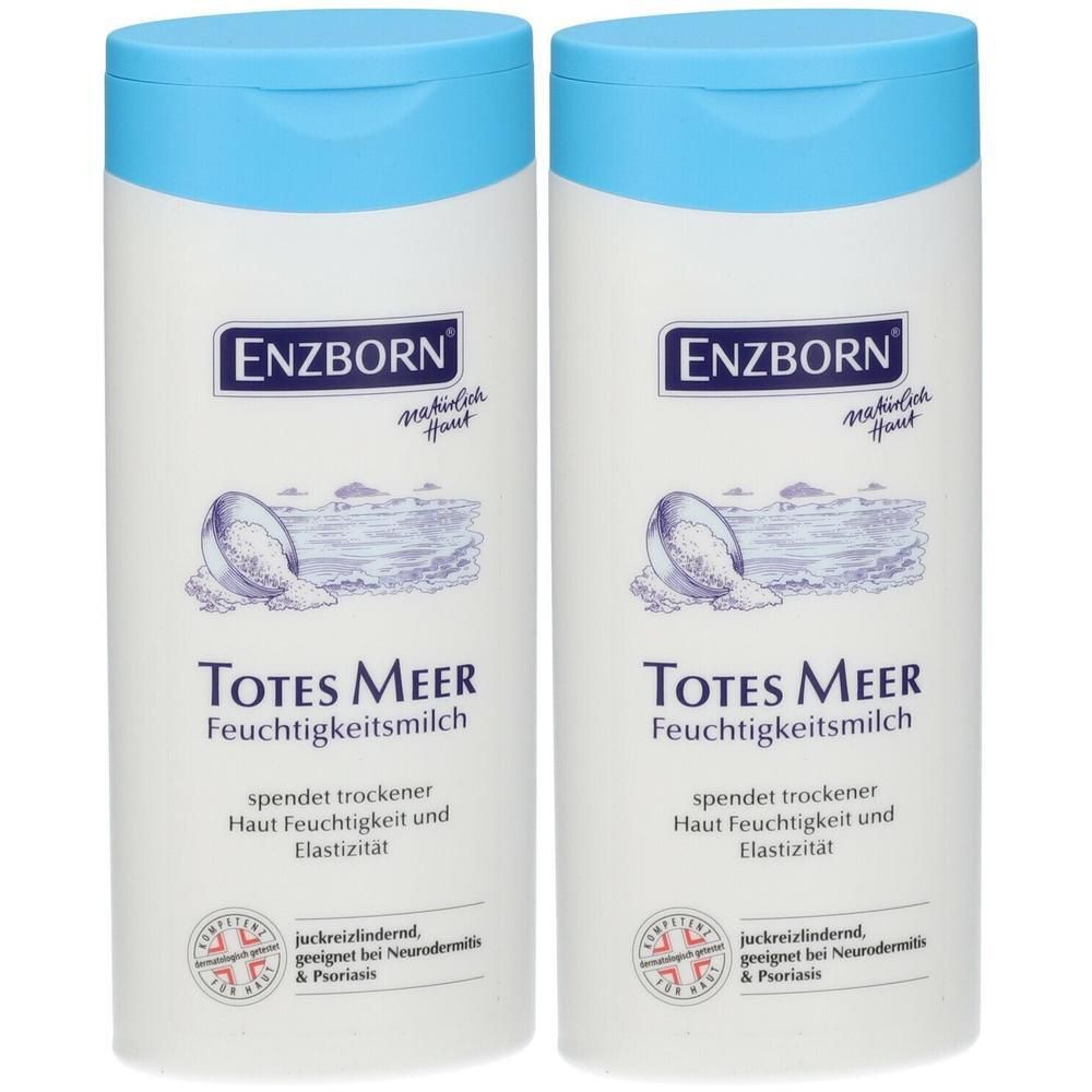 Totes Meer Feuchtigkeitsmilch Enzborn 2x 2x250 ml Lotion