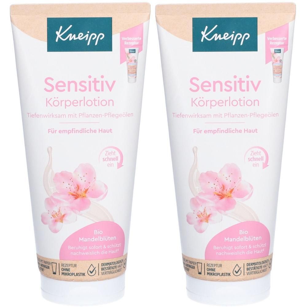 Kneipp Sensitiv Körperlotion Mandelblüte 2x 2x200 ml Lotion