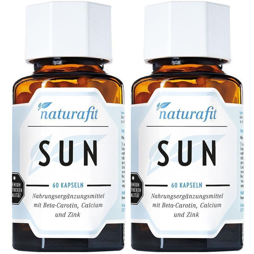 Naturafit Sun Kapseln 2x 2x60 St