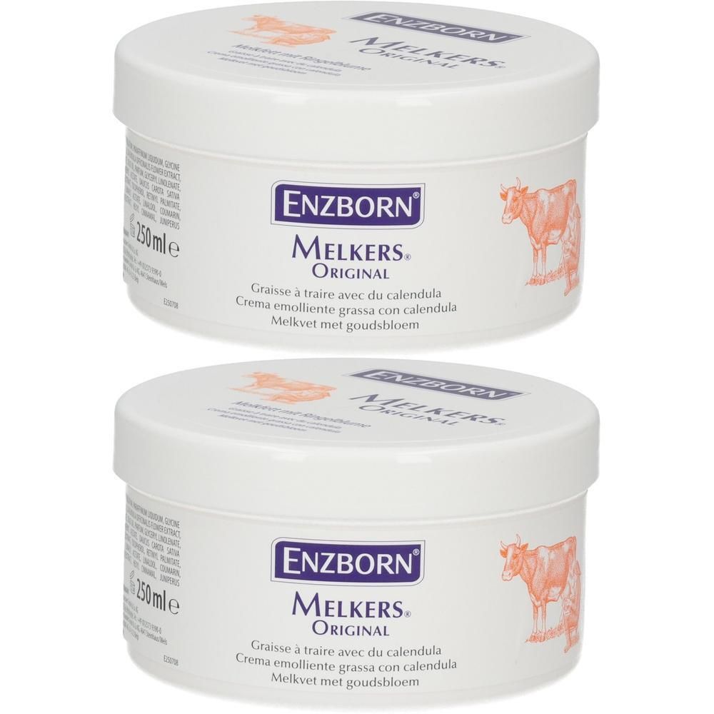 Melkers Original mit Ringelblume Enzborn 2x 2x250 ml Fettsalbe