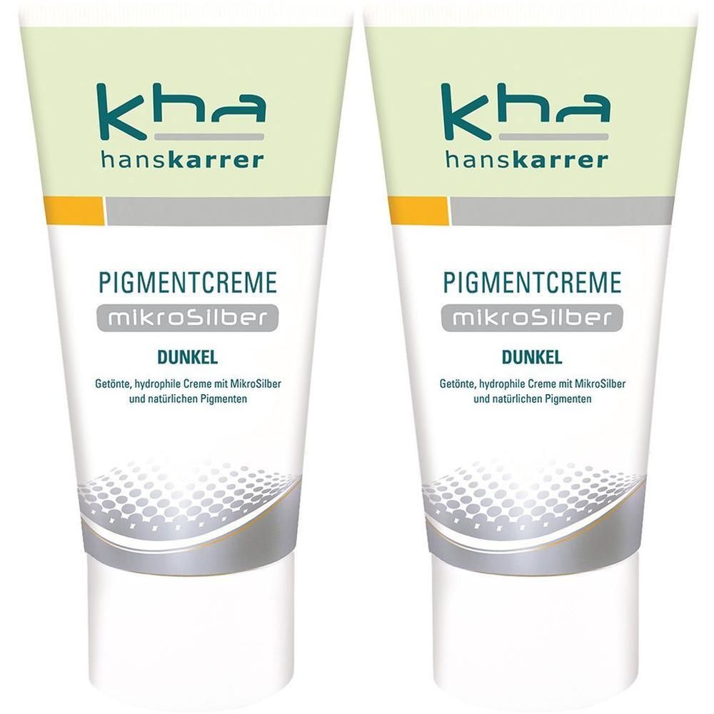 Hans Karrer Pigmentcreme MikroSilber dunkel 2x 2x20 ml Creme