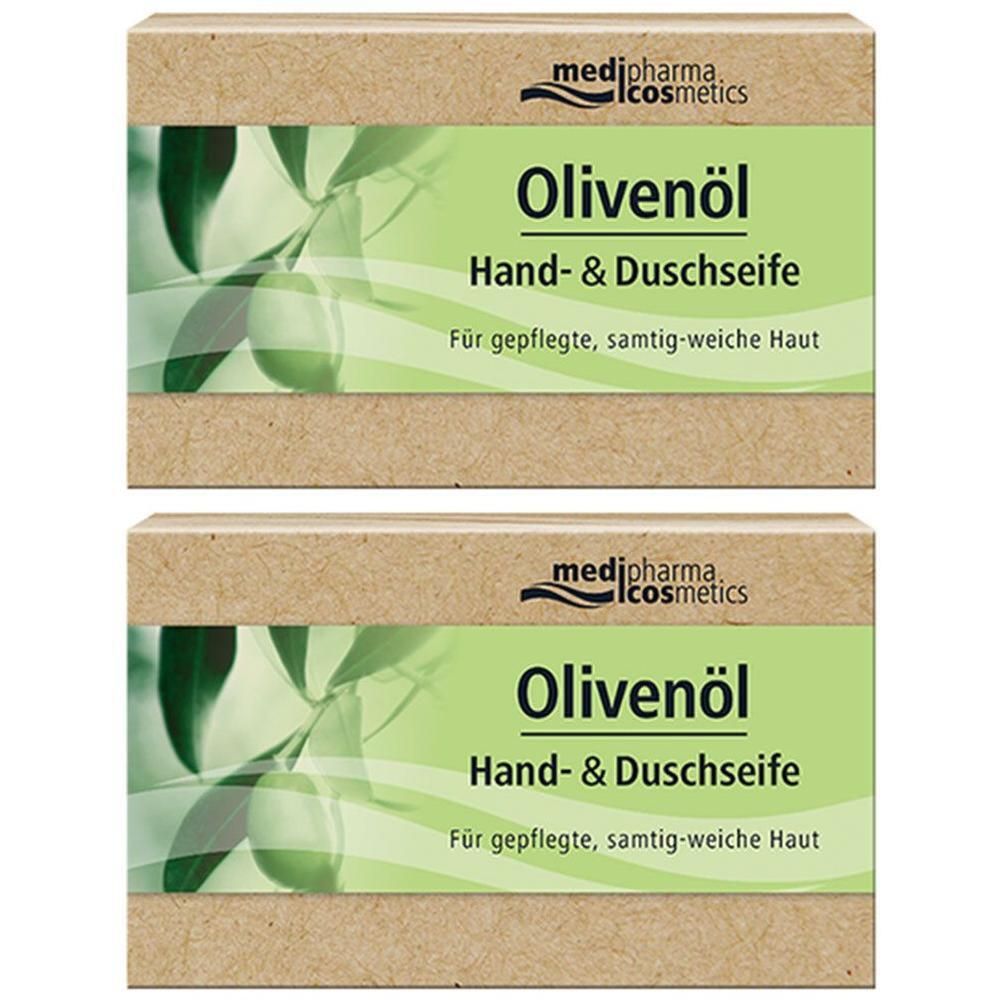 Olivenöl Hand- & Duschseife 2x 2x100 g Seife