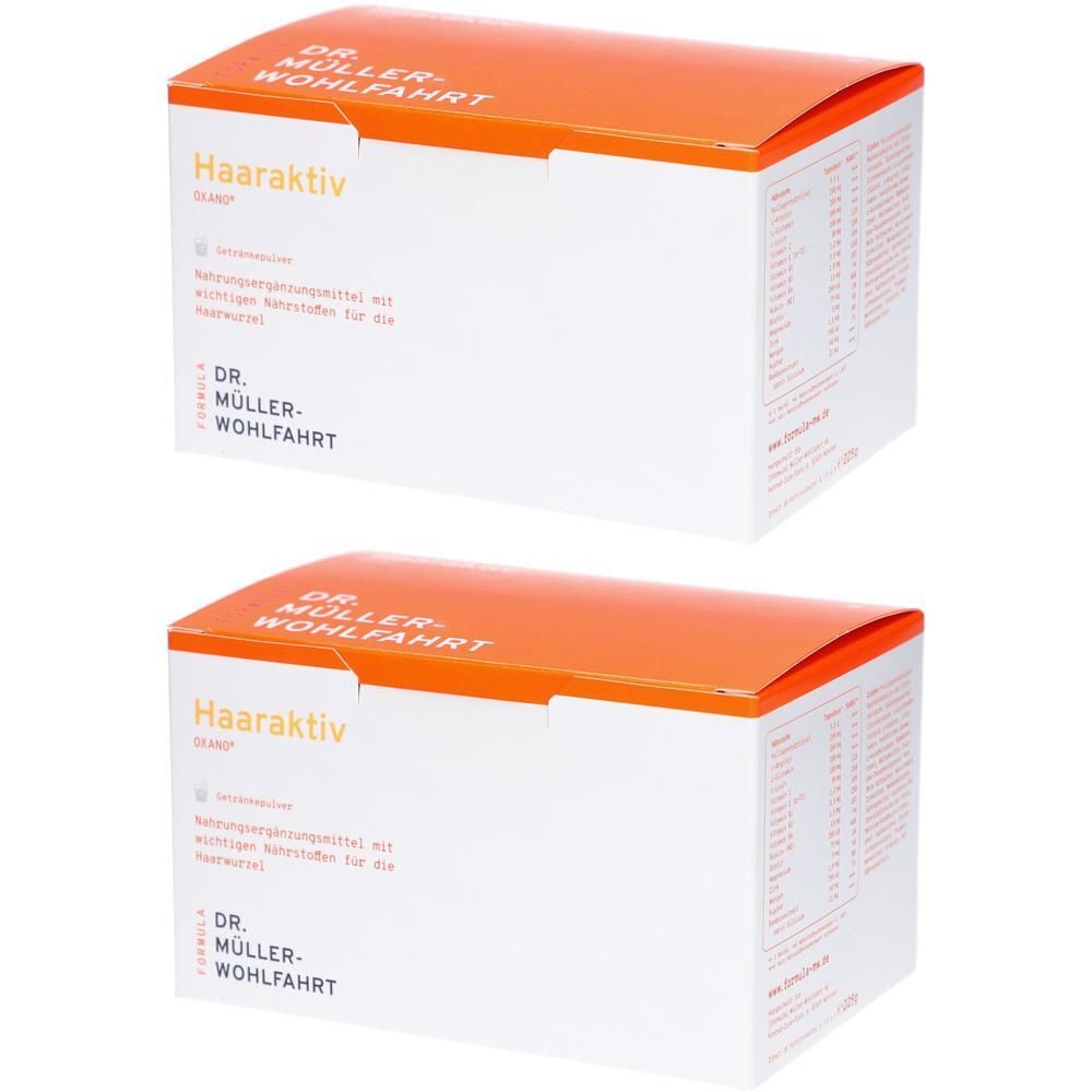 OXANO-Haaraktiv nach Müller-Wohlfahrt Pulver 2x 2x30x7,5 g