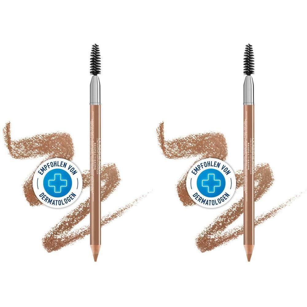 Roche-Posay Respect.Augenbrauenstift hellbraun 2x 2x1 St Stifte