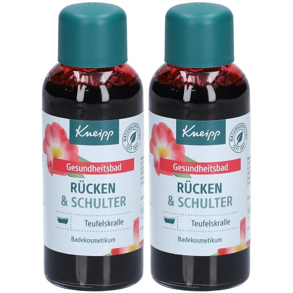 Kneipp Gesundheitsbad Rücken&Schulter 2x 2x100 ml Bad