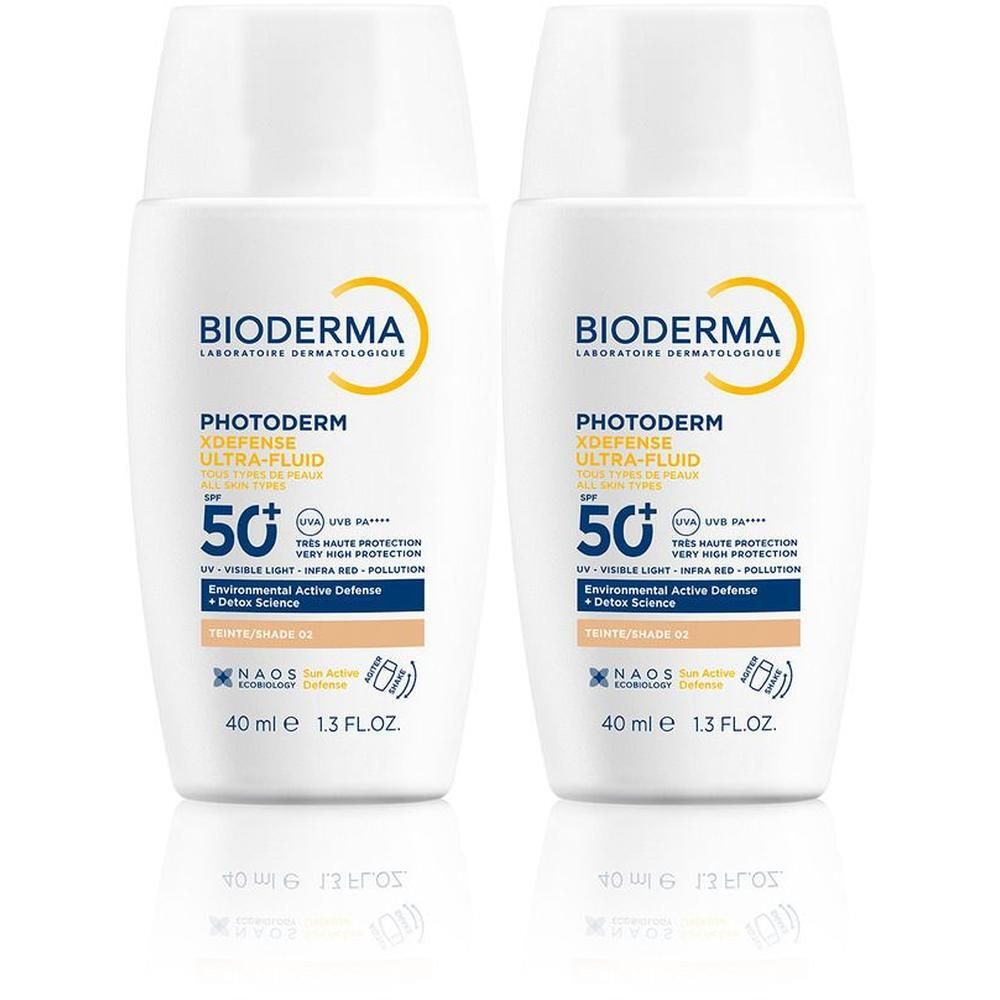 Bioderma Photoderm Xdefense Cre.hell LSF 50+ 2x 2x40 ml Creme