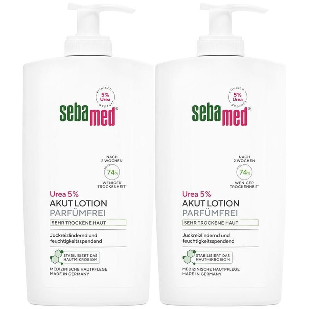 Sebamed Akut Lotion Urea 5% parfümfrei 2x 2x400 ml