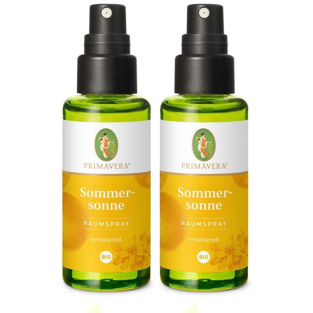 Sommersonne Raumspray Bio 2x 2x50 ml Ätherisches Öl