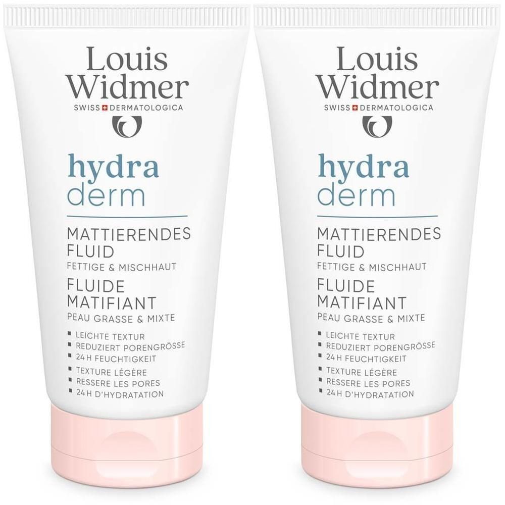 Widmer hydraderm mattierendes Fluid l.P. 2x 2x50 ml Tagescreme