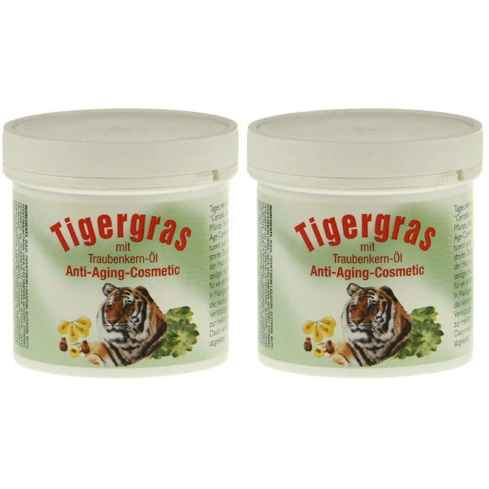 Tigergras Creme m.Traubenkernöl 2x 2x250 ml