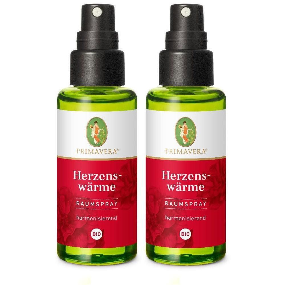 Herzenswärme Raumspray Bio 2x 2x50 ml Ätherisches Öl