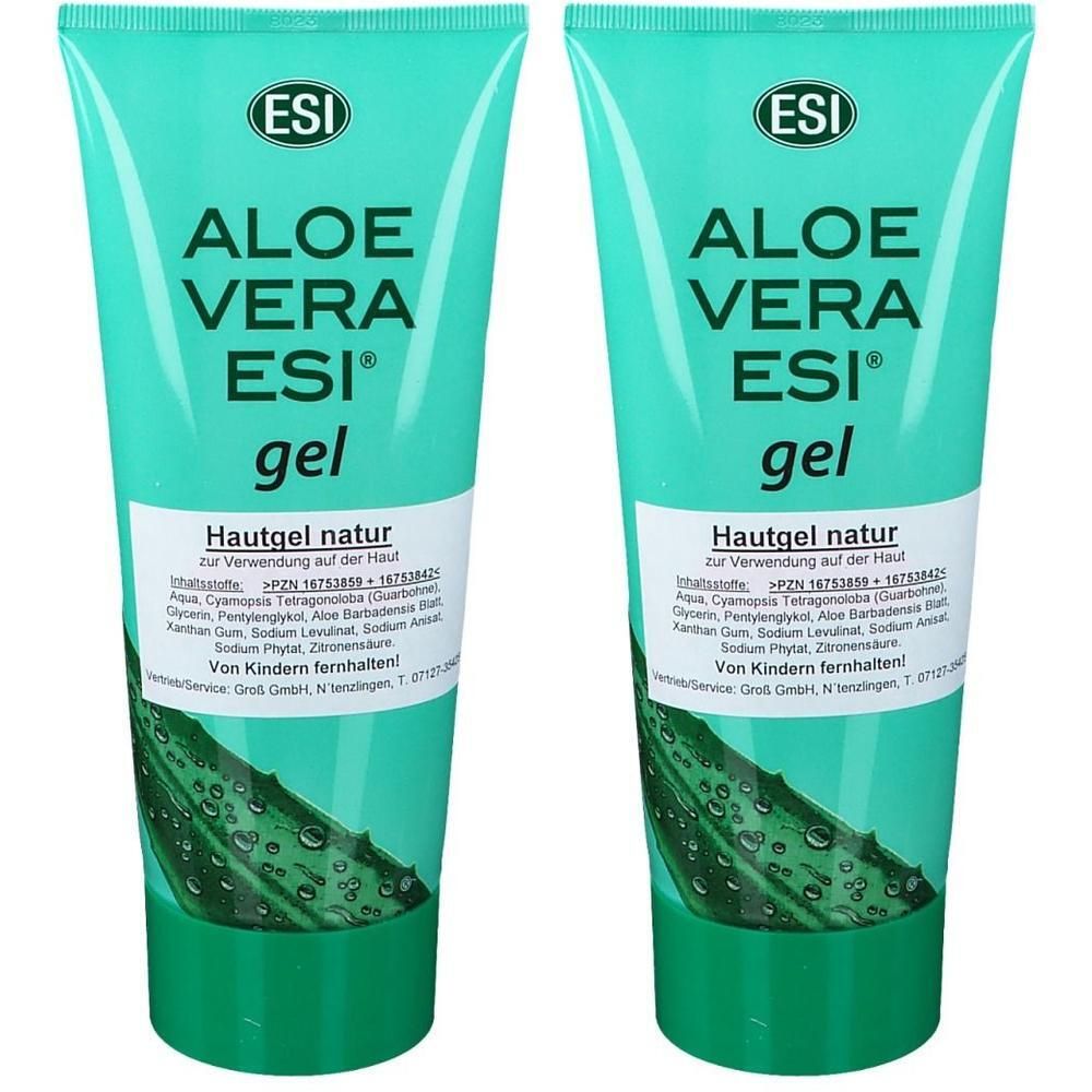 Aloe Vera GEL natur Bio 2x 2x200 ml Gel