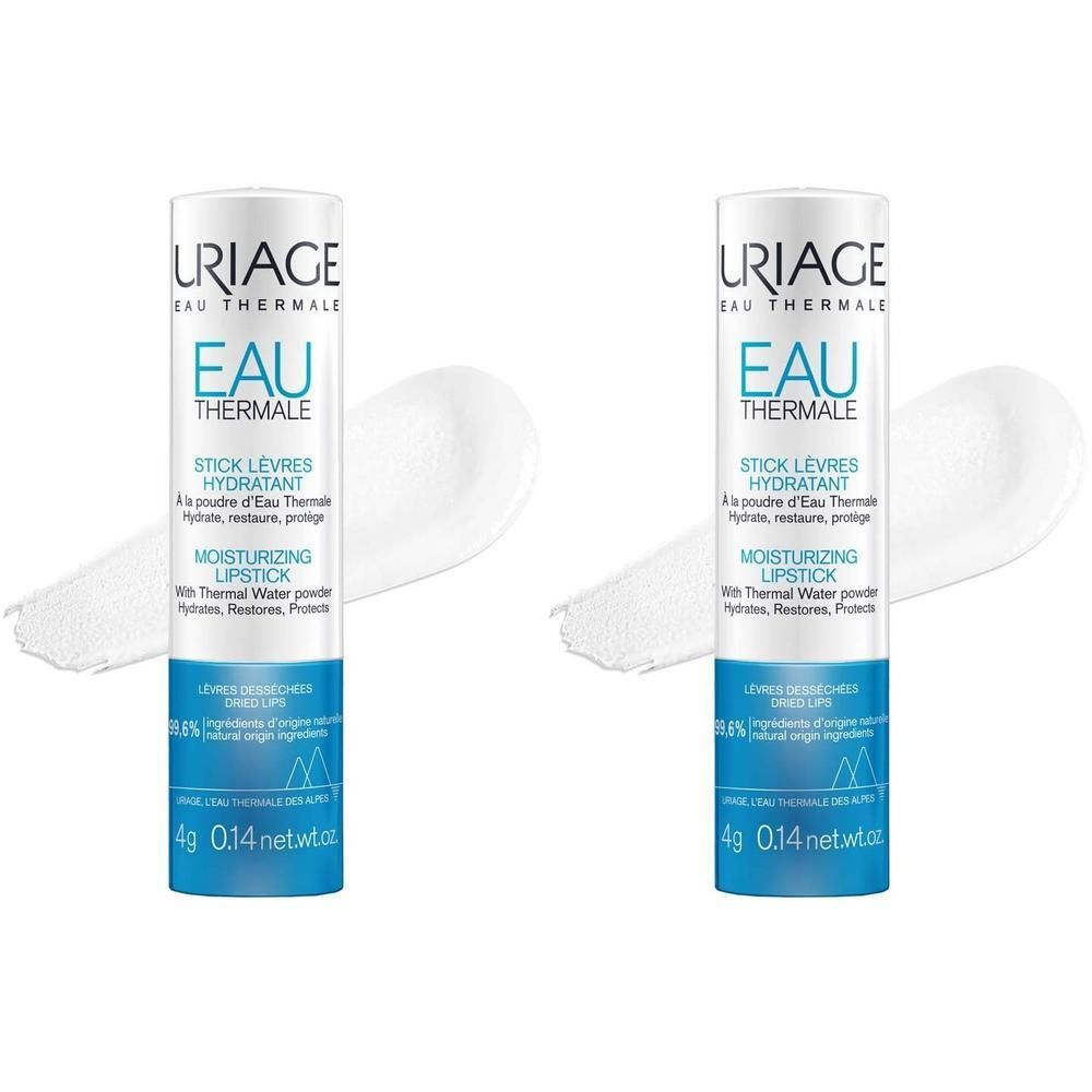 Uriage Hydro-Aktiv Lippenpflege 2x 2x4 g
