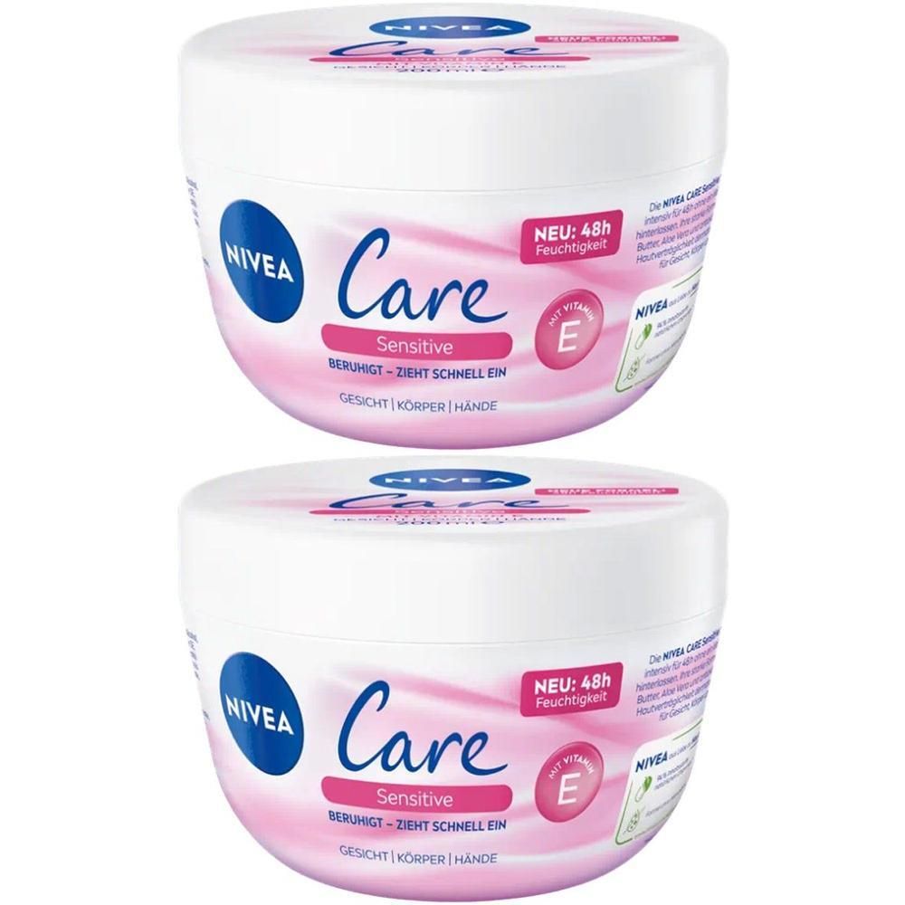 Nivea Care sensitive Creme 2x 2x200 ml