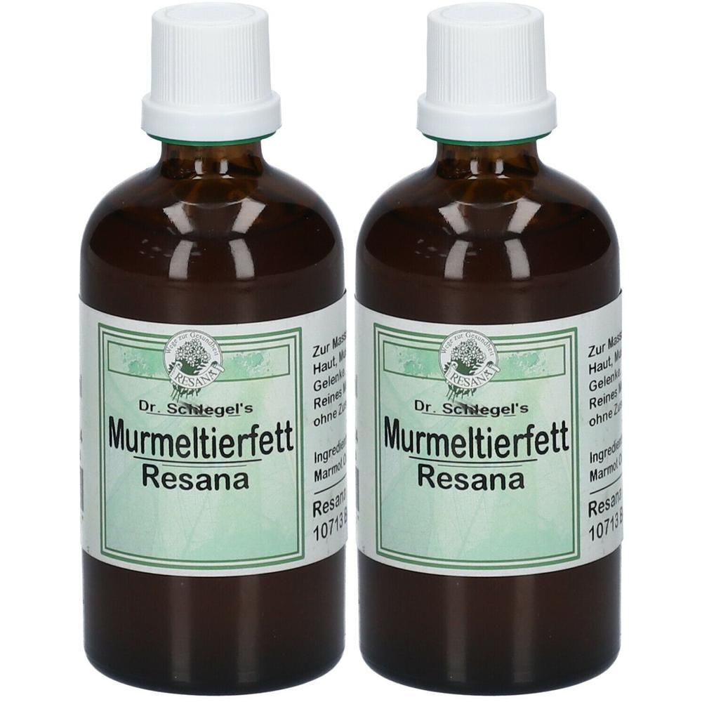 Murmeltierfett Liquidum 2x 2x100 ml Flüssigkeit