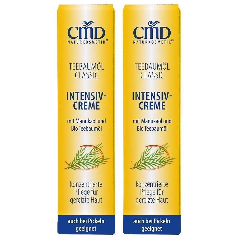Teebaum ÖL Intensivcreme CMD 2x 2x10 ml Creme