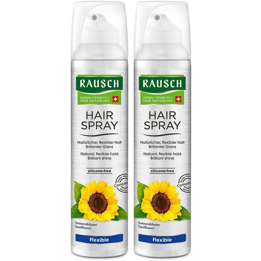 Rausch Hairspray flexible Aerosol 2x 2x250 ml Spray